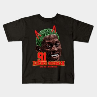 DENNIS RODMAN TSHIRT DESIGN Kids T-Shirt